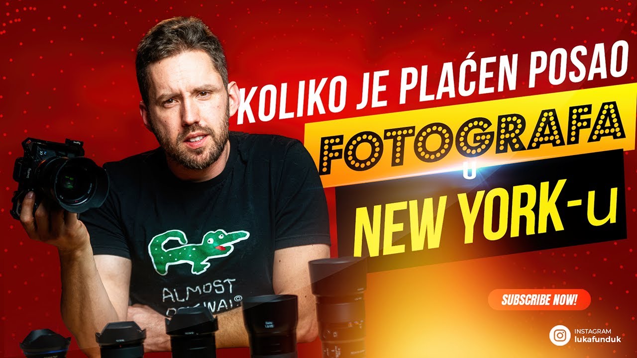 Koliko je placen posao fotografa u New Yorku?