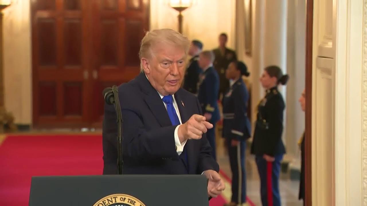 President Trump participates in an “Angel Families” Remembrance Ceremony.