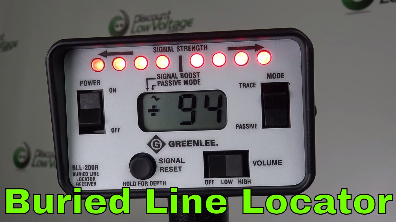 Greenlee BLL 200 for tracking and locating Buried Lines - Unboxing