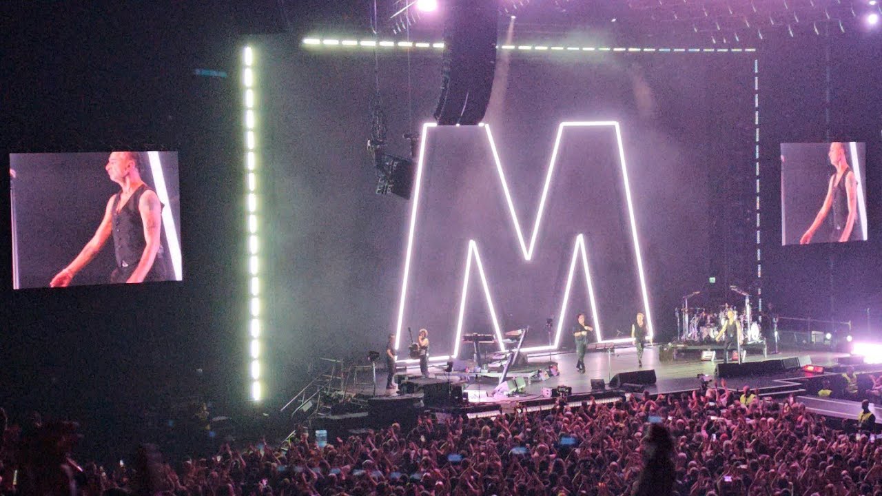 Never let me down again - DEPECHE MODE ao vivo em Lisboa 2024 MEMENTO MORI live in Portugal