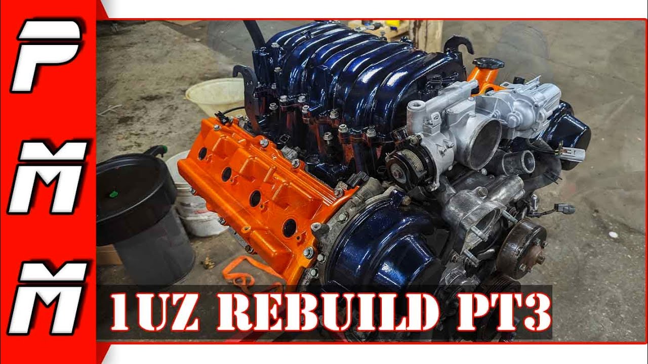 1UZFE-VVTi Engine Rebuild Pt 3 Top End Rebuild