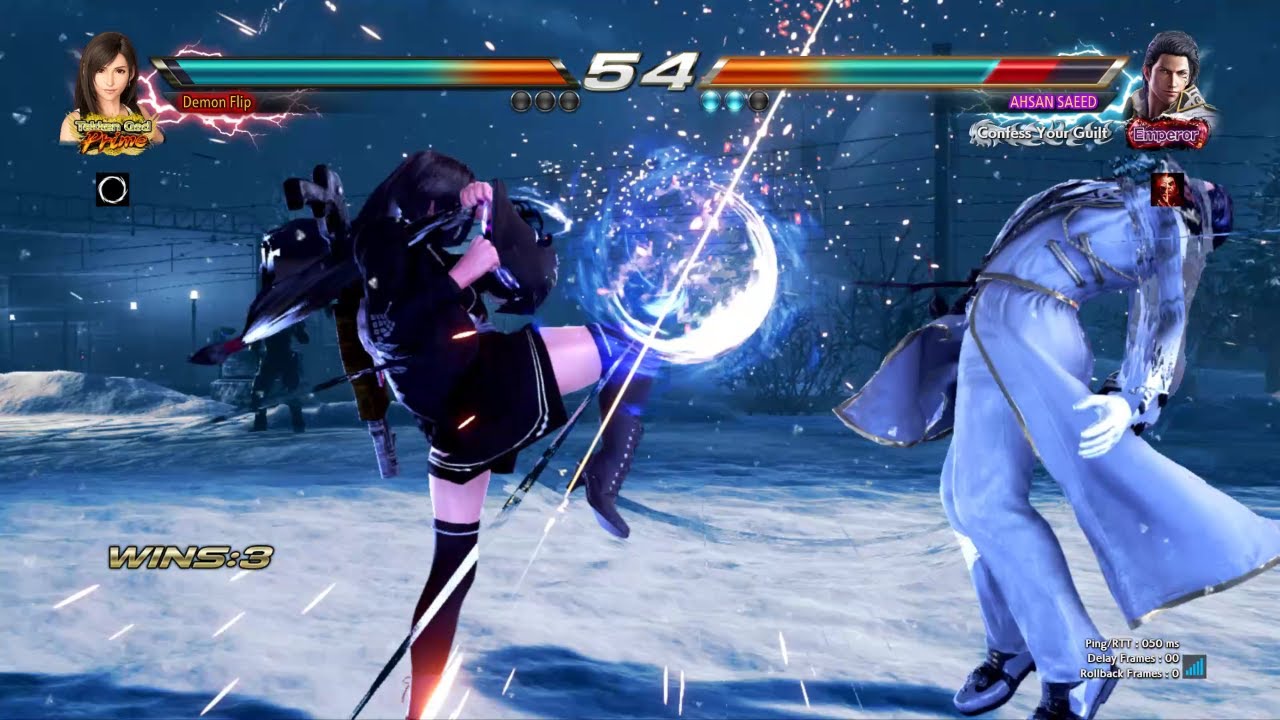 Josie is Counter Hit Queen in Tekken...