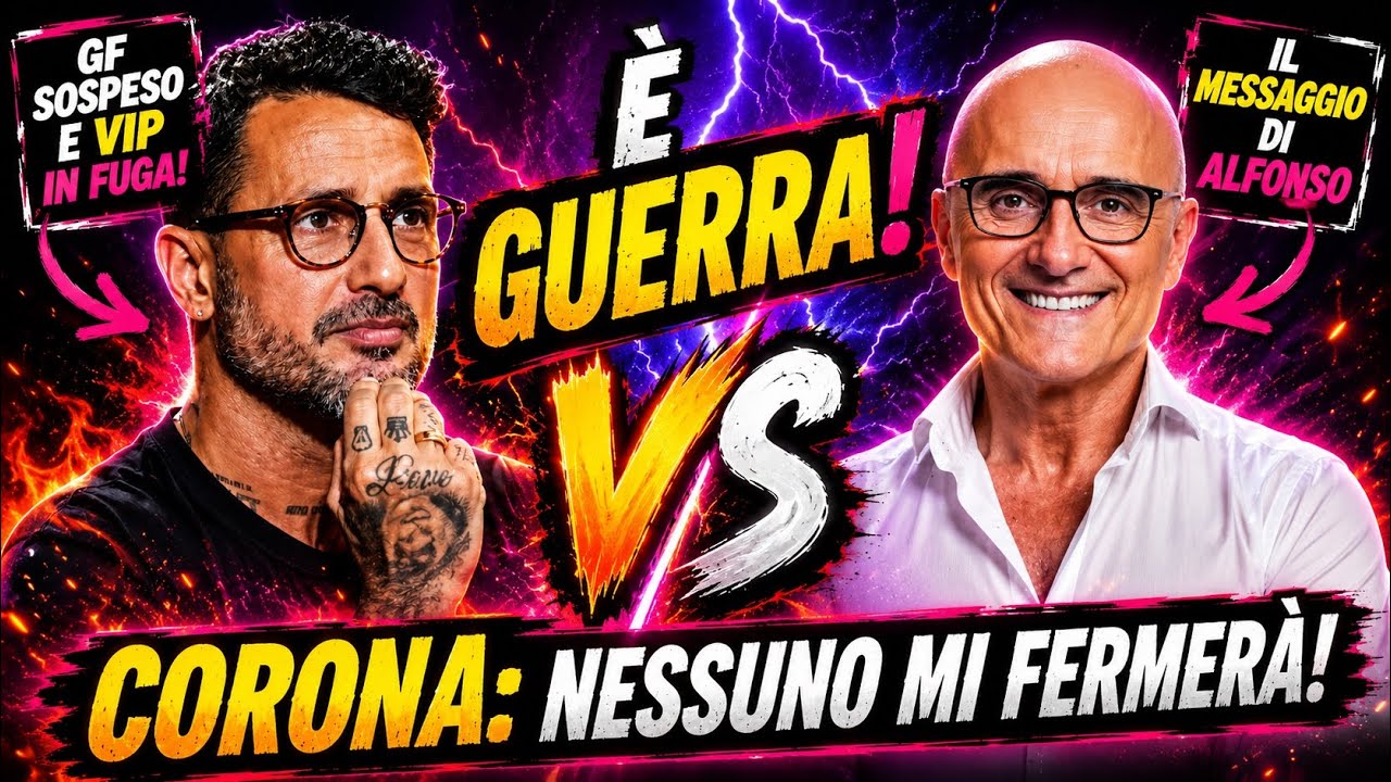 FABRIZIO CORONA: È GUERRA, FARÒ ALTRI NOMI