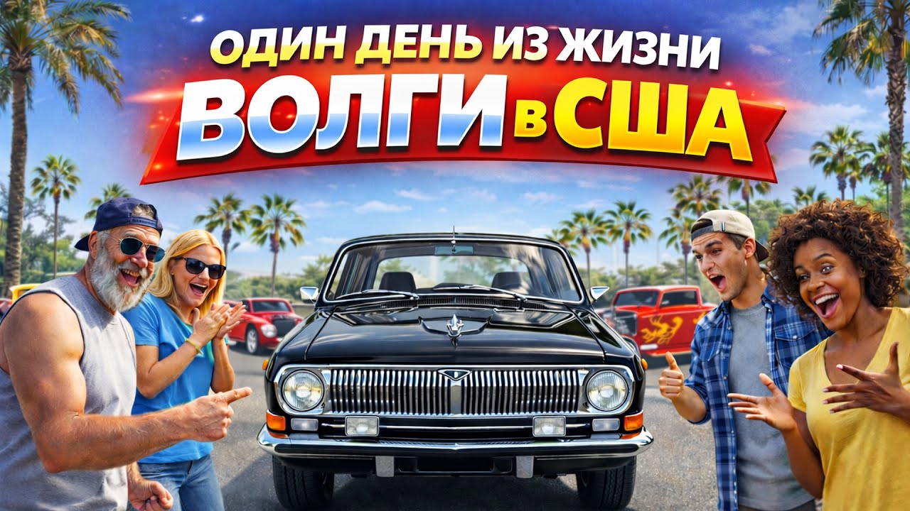 Один день из жизни Волги в США