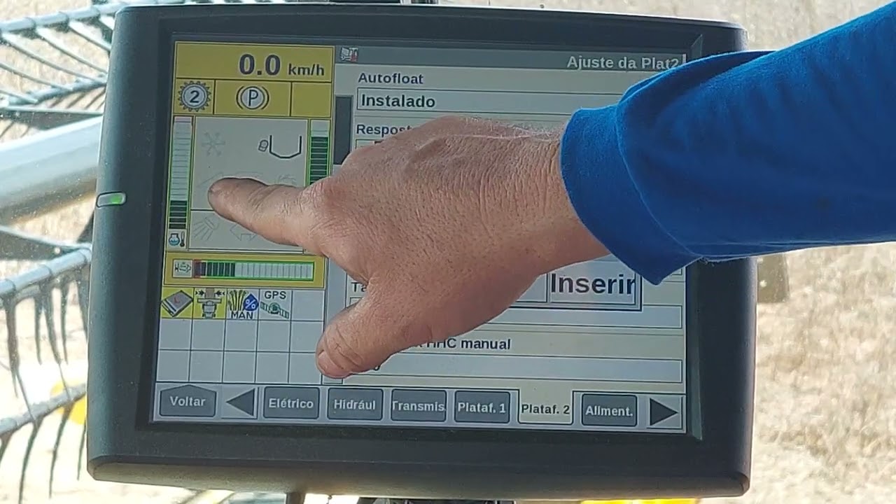entrega da plataforma da CR 8.90 45 PES