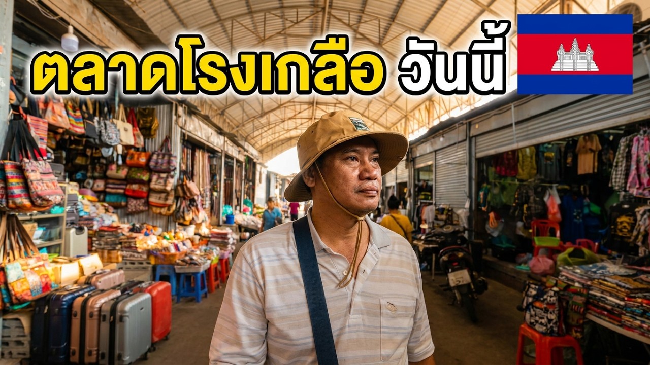 เปลี่ยนไปมากตลาดโรงเกลือวันนี้ สำรวจตลาดโรงเกลือ อรัญประเทศ จ.สระแก้ว
