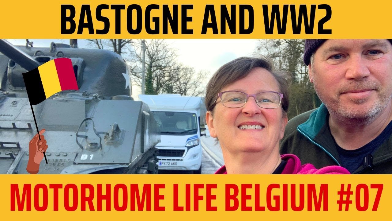 Ep07: Tanks, memorials, stopovers, hiking and beer testing. Touring Belgium in a motorhome