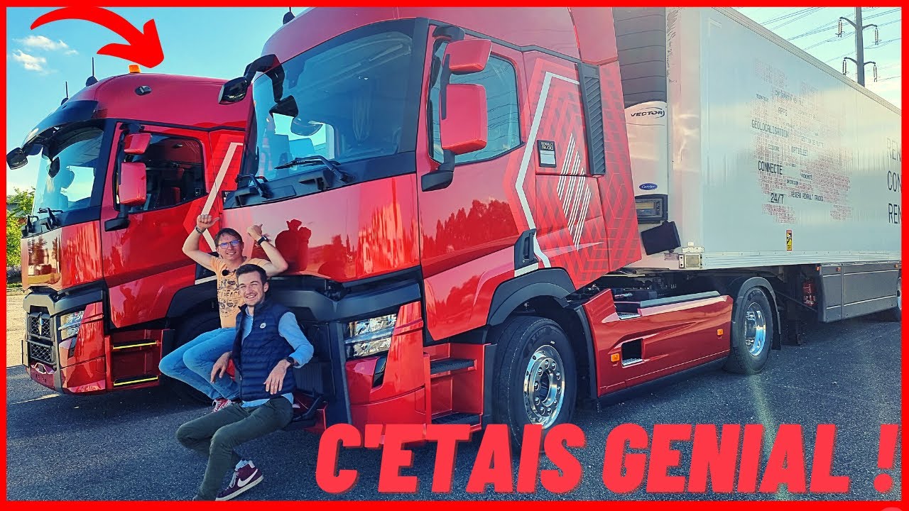 j'ai essayé le nouveau Renault T520 2021. avec @Justin Van Colen j'ai adoré !