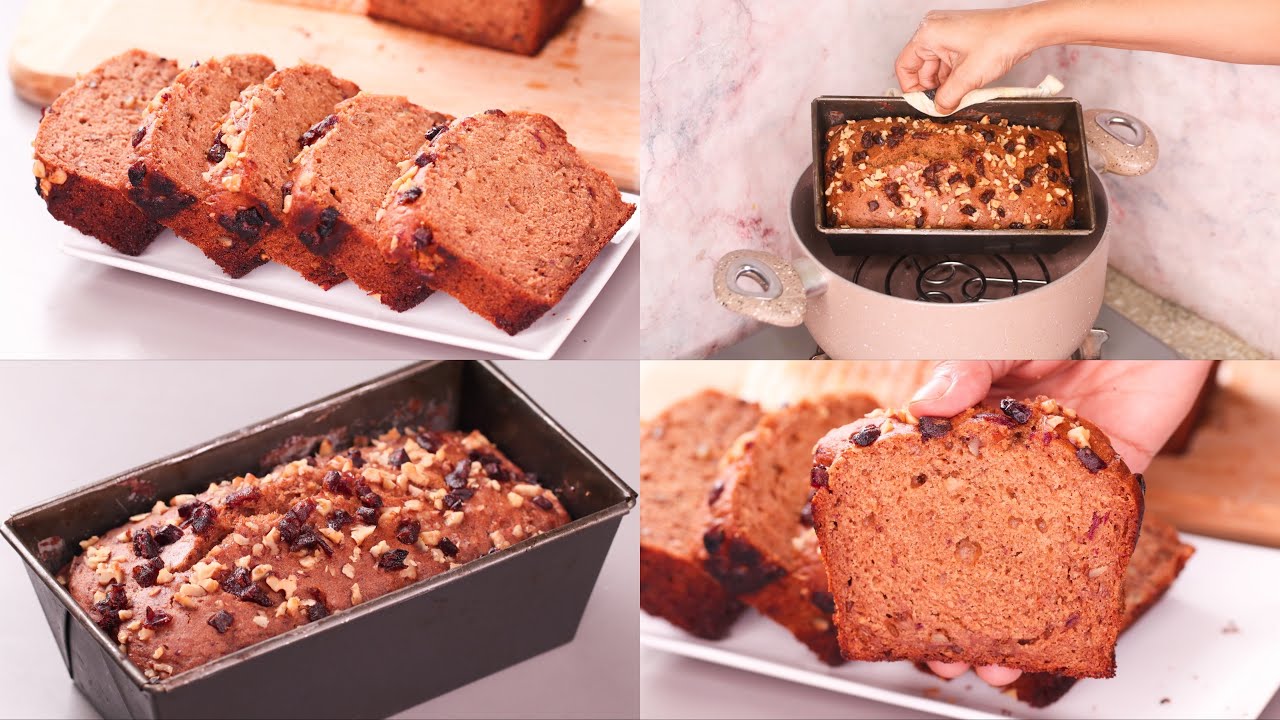 SUGAR FREE DATE CAKE RECIPE | WHOLE WHEAT WALNUT DATE CAKE | EGGLESS & WITHOUT OVEN | N'Oven