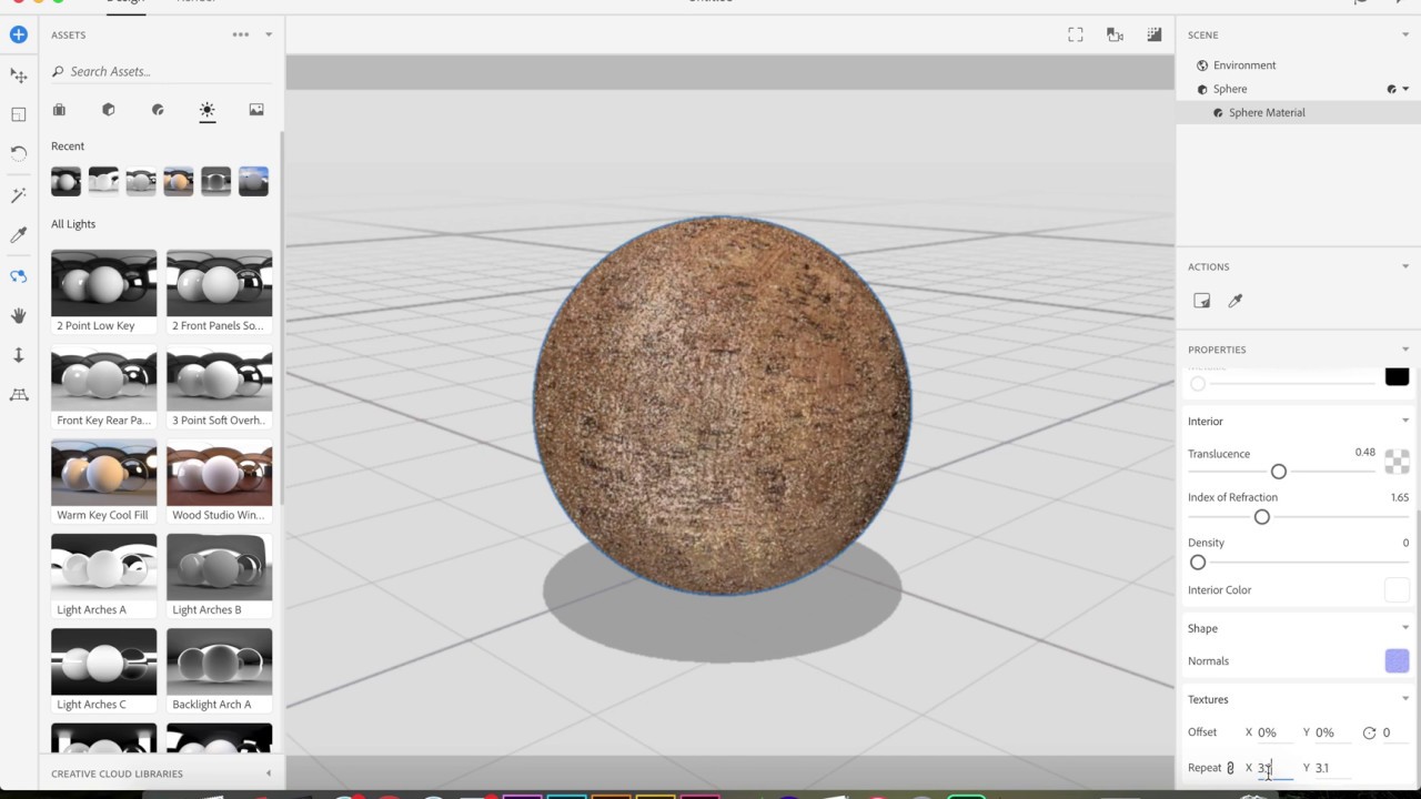 Create New Materials for Adobe Dimension