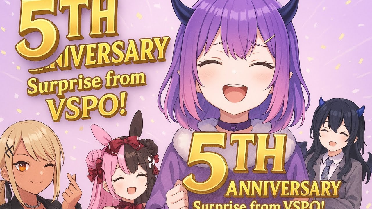 【ENG SUB/ Vspo/ Clip】VSPO girls surprise Towa-sama for her 5th Anniversary — wholesome mayhem!