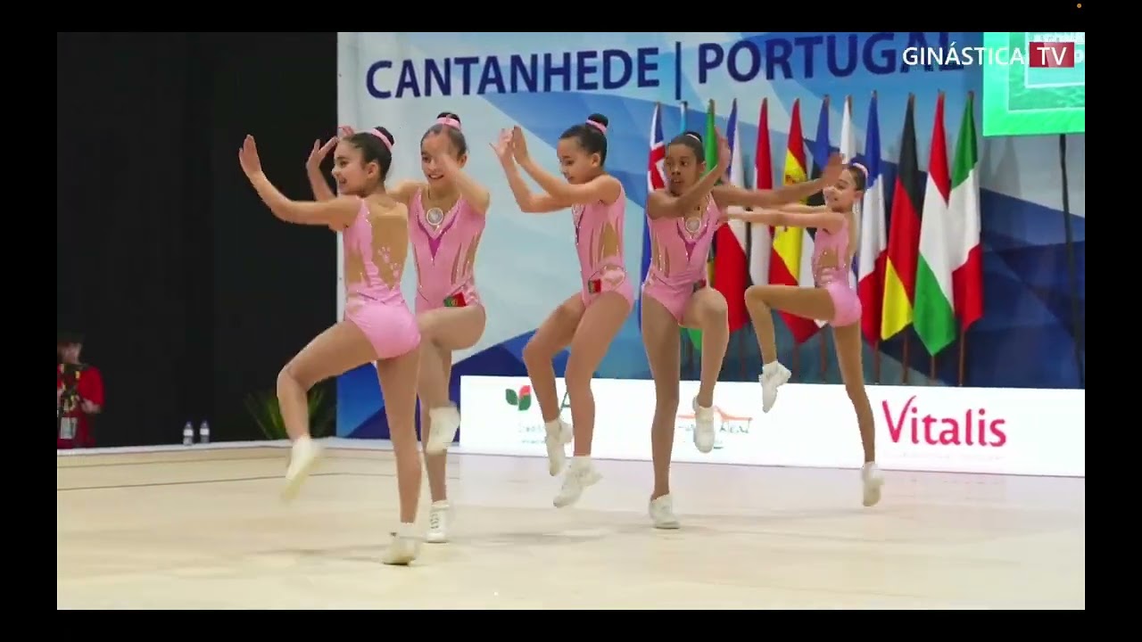 PORTUGAL (POR)- GROUP YOUTH finals Aerobic gymnastic Fig open 2024, CANTANHEDE