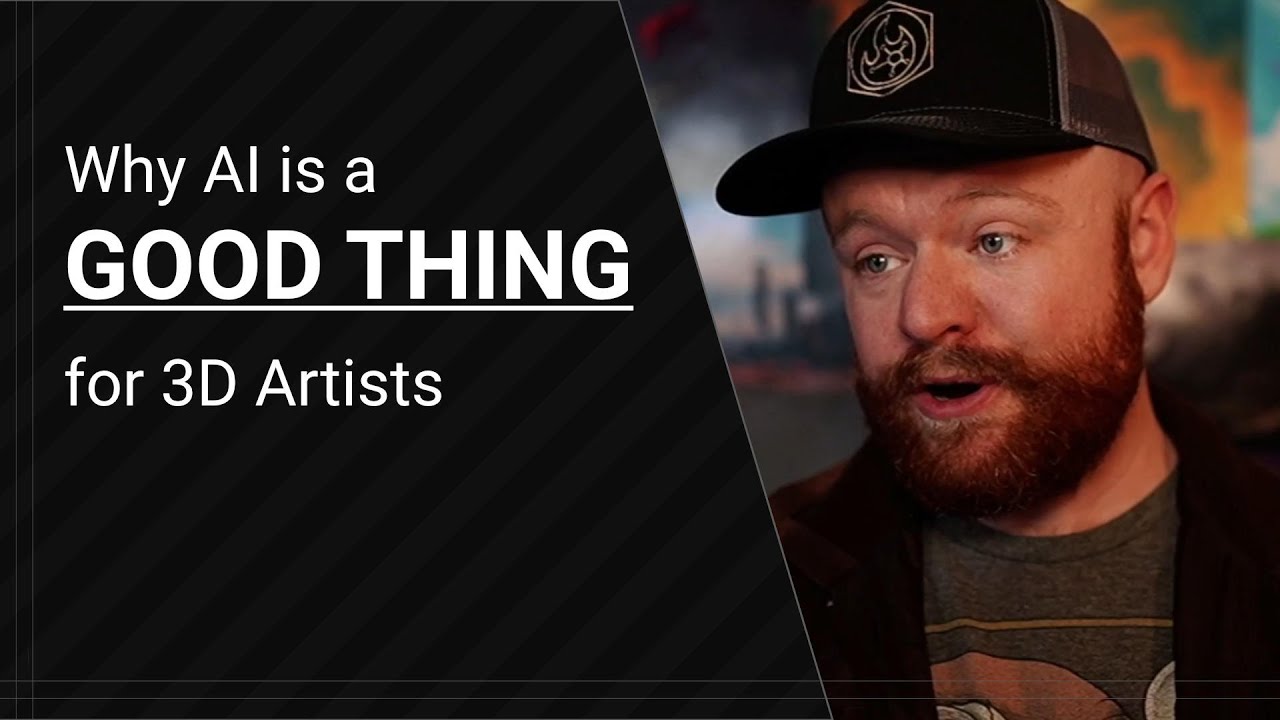 AI is GOOD THING for 3D Artists - Here's Why....
