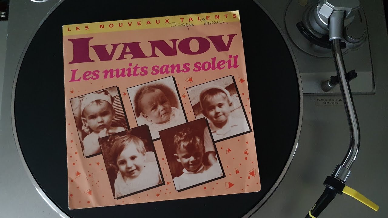 Ivanov : Les nuits sans soleil vinyl 45 tours 1989