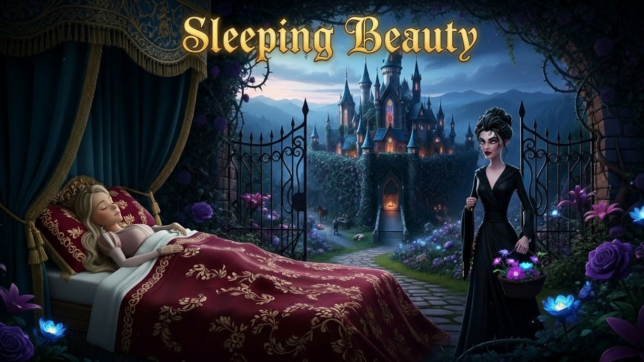 The Original Story of Sleeping Beauty by Grimm l Classic Fairytale 3d Animated Movie in English 