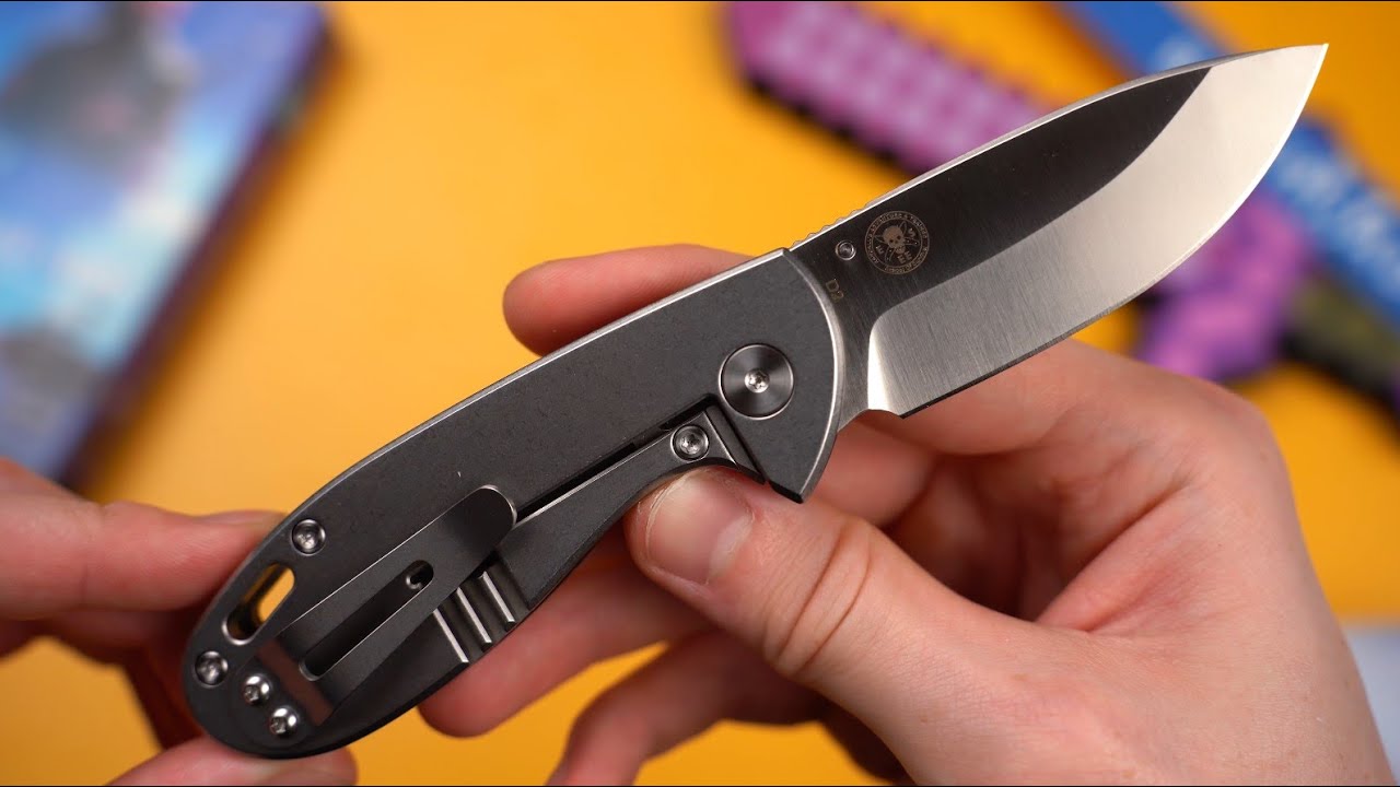 Нож Kristal Zaponka cталь D2 Satin рукоять Black Micarta