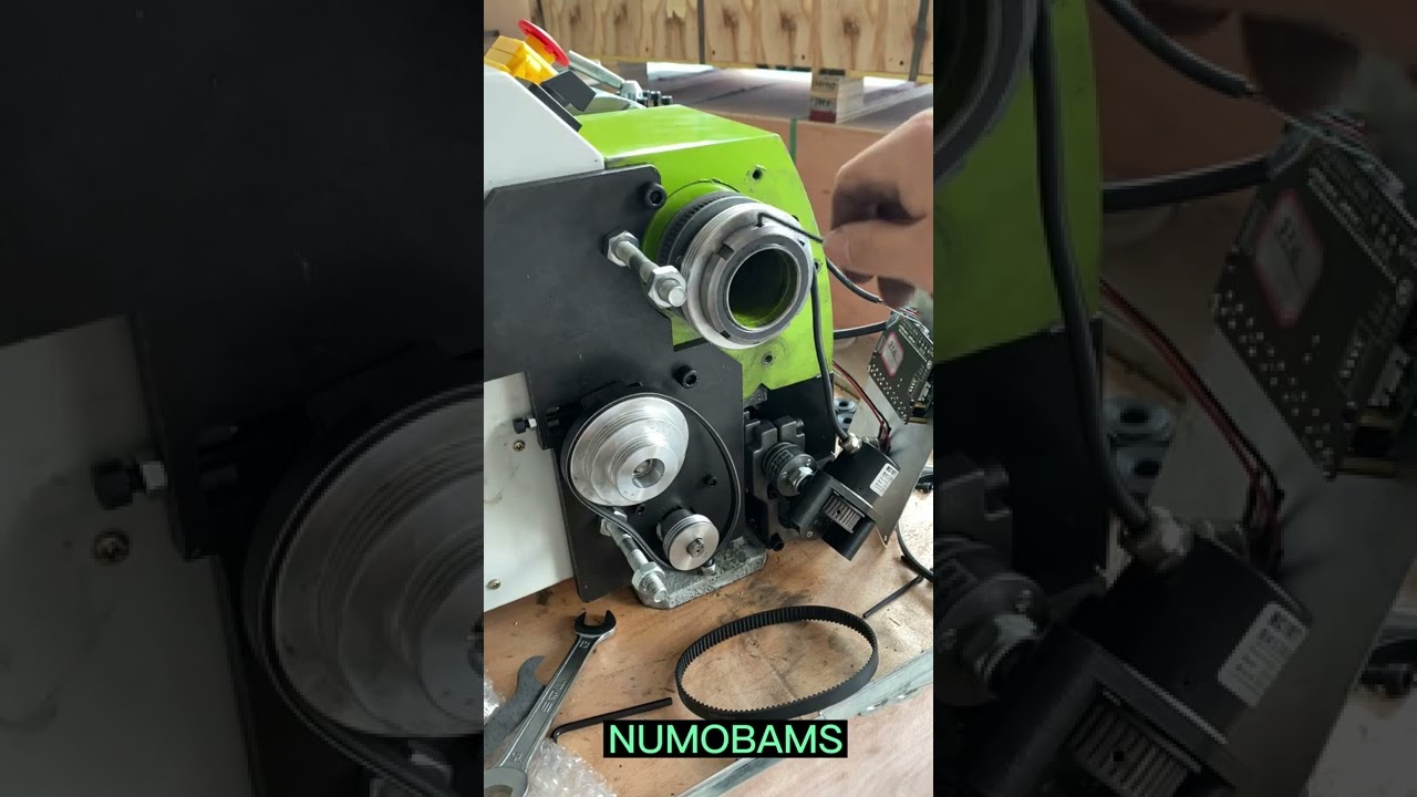 How to upgrade your WM210V Lathe to NUMOBAMS NU210E Auto Working Mini Machine