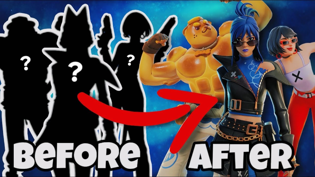 Top 50 Best Survey Skins VS Their Released In-Game Styles