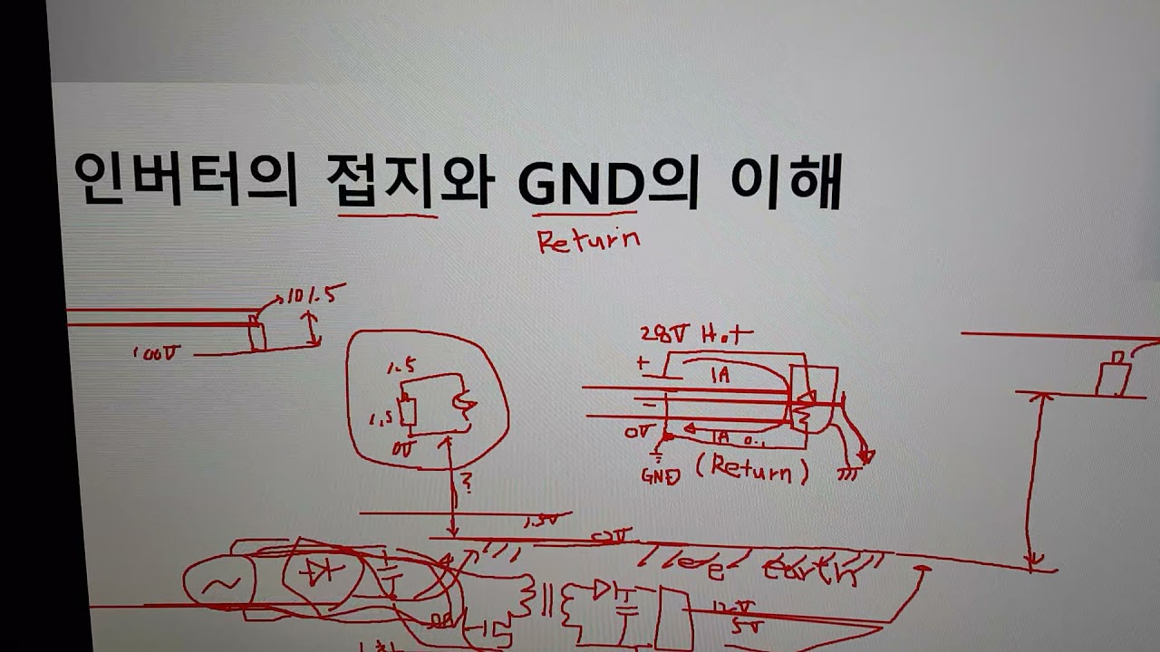 전력전자 기초 31 (접지와 회로 GND[Return])