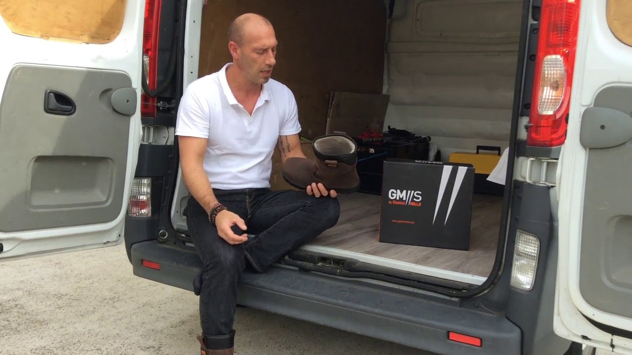 Botte de sécurité UNITAN S3 HI CI SRC de Gaston Mille - Présentation client du produit