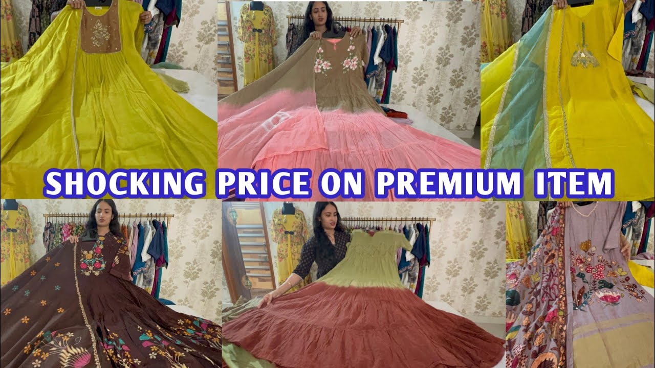 SHOCKING COLLECTION WITH SHOCKING PRICE on partywear cottons