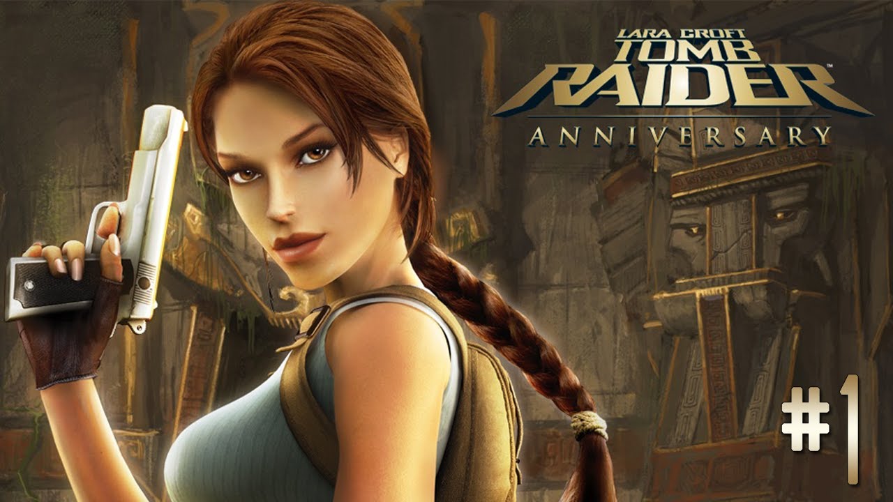 Let's Play Tomb Raider: Anniversary Part 01 - Locked in the Library