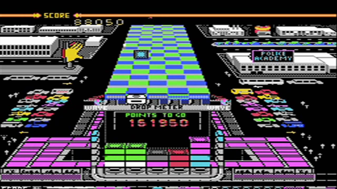 Retro Randomness: Klax (NES) - Wave 100 (Last Level, Hard Mode)