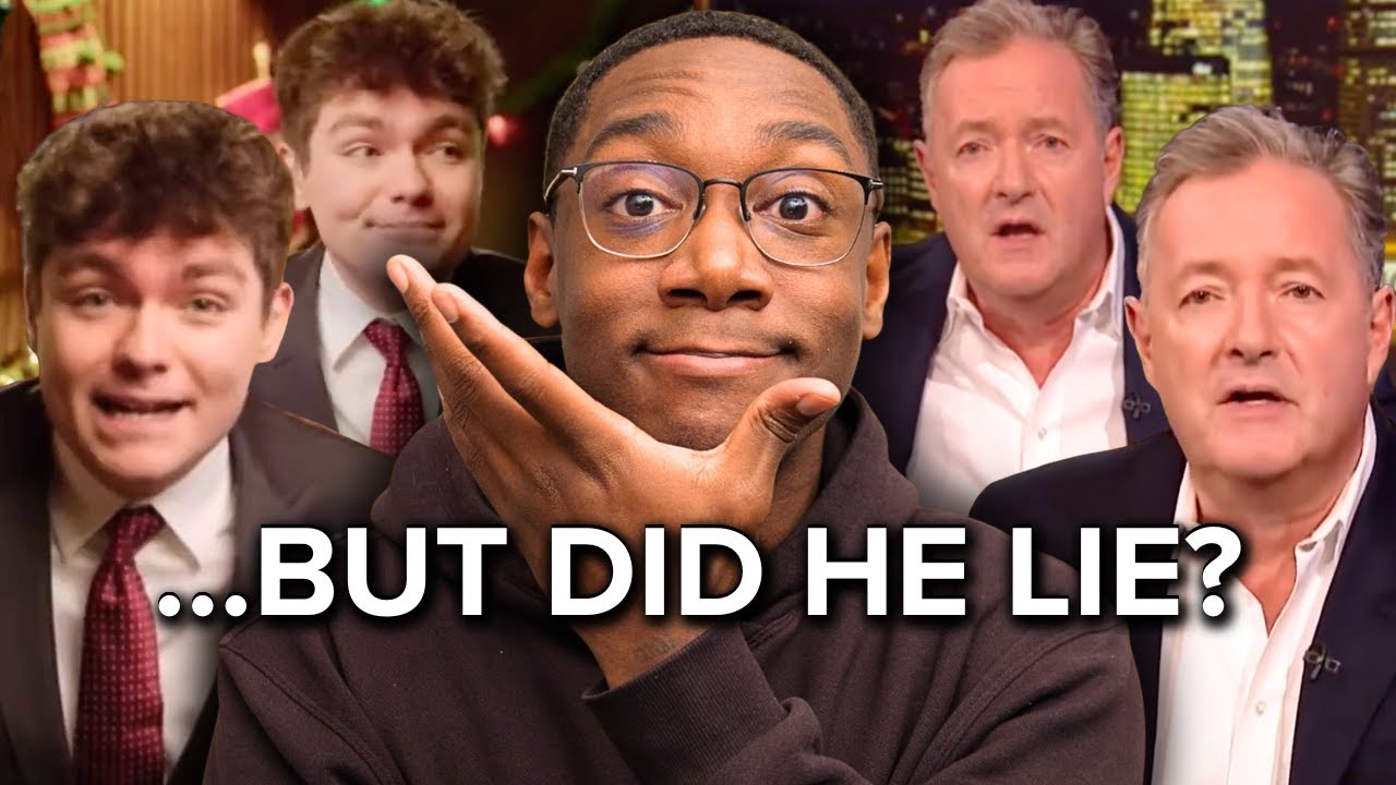 Reacting to Nick Fuentes Debate Piers Morgan