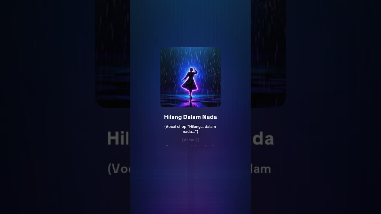 Hilang Dalam Nada – Official Music Video | Lagu Tentang Kehilangan & Rindu