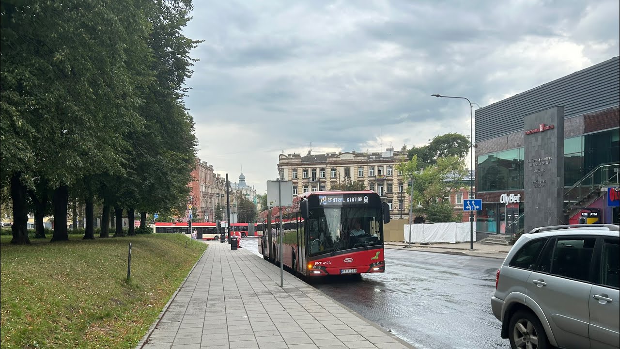 Vilniaus transportas. 78 autobusas: Pagiriai - Ei&scaron;i&scaron;kių pl. - Stotis