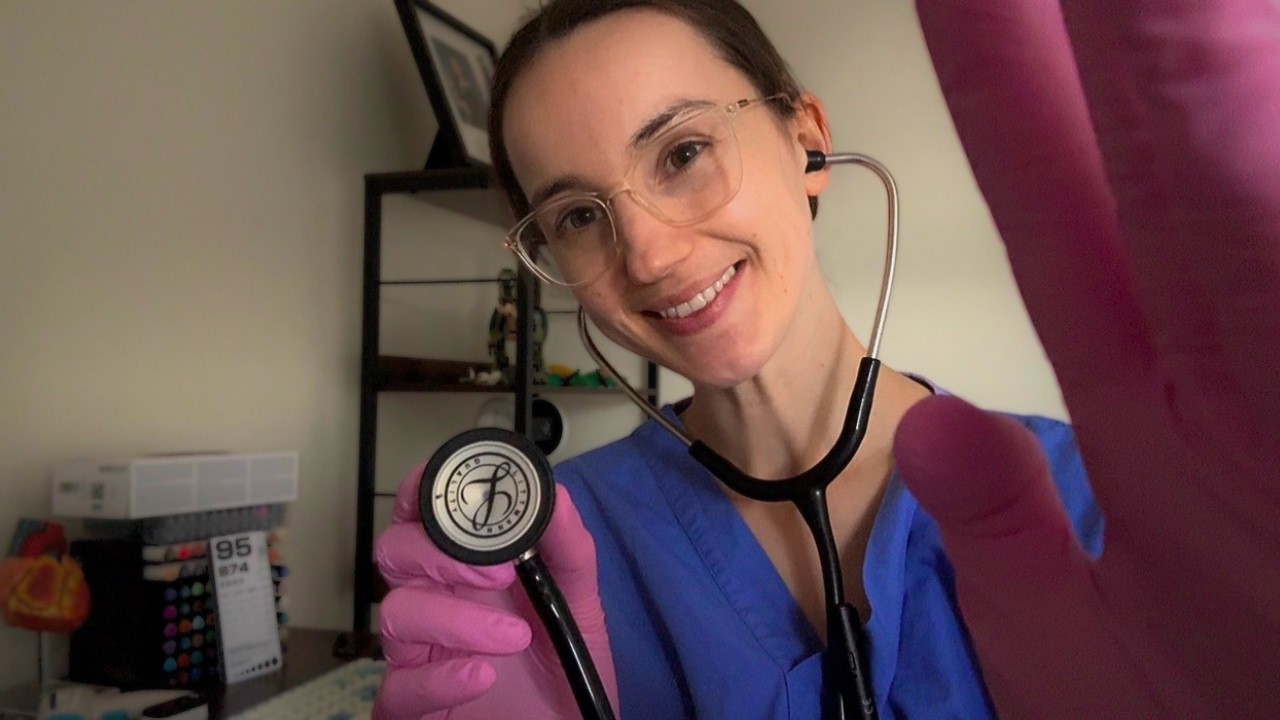 ASMR Cranial Nerve Exam | Realistic Doctor Roleplay for Deep Sleep 🩺 👩&zwj;⚕️