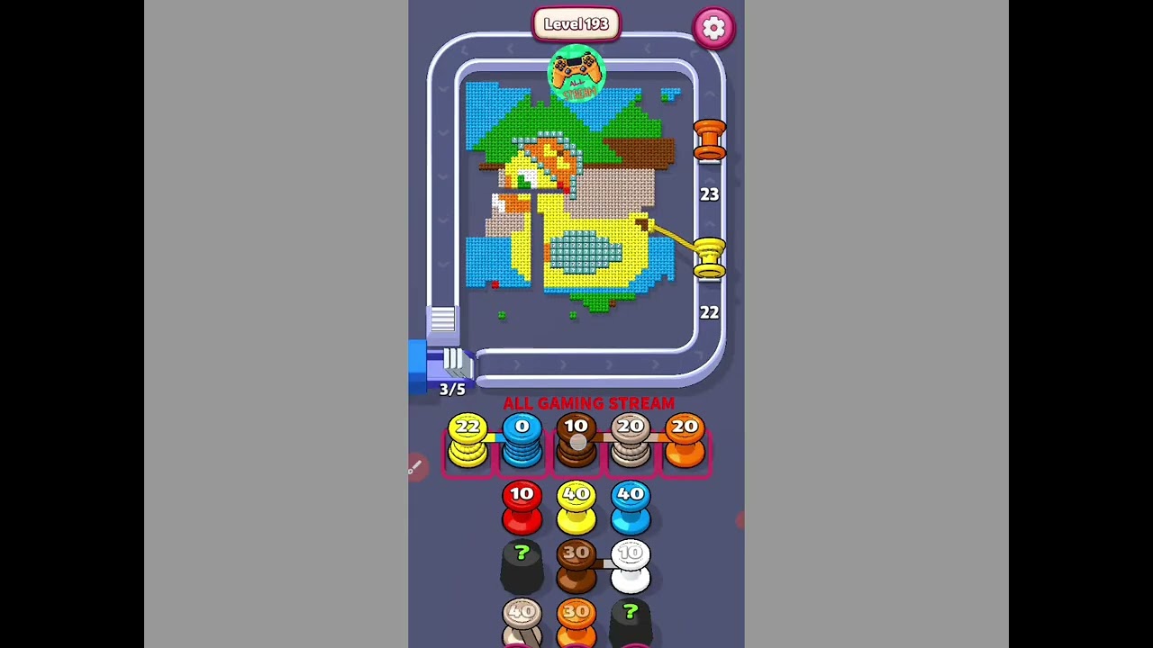 Yarn Flow Level 193 Gameplay 