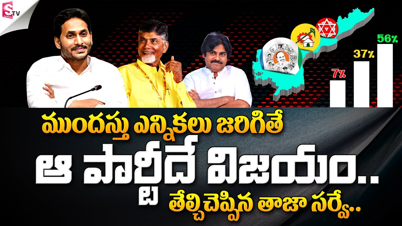 Sensational Political Survey Report in AP | Who will Win in 2024 Elections | YCP Vs TDP Vs Janasena