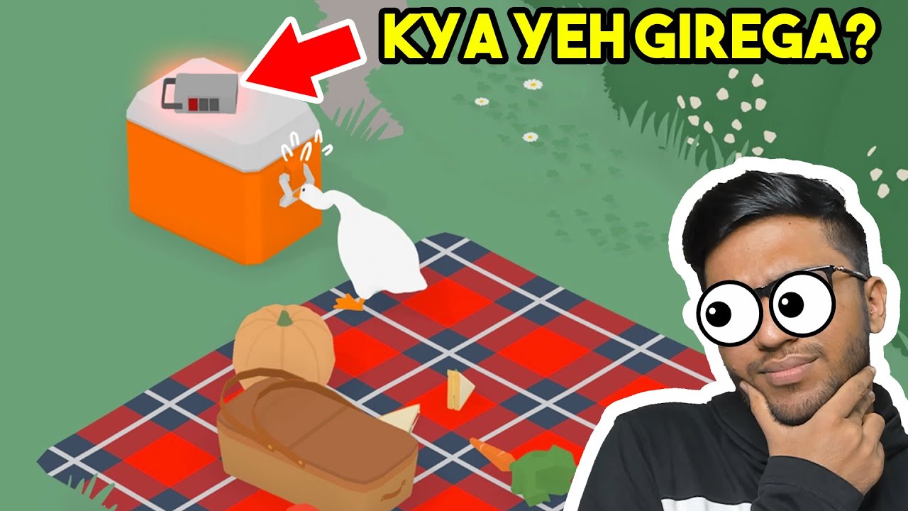 1000 IQ Wala Badak !! (Untitled Goose Game Hindi FUNNY GAMEPLAY)