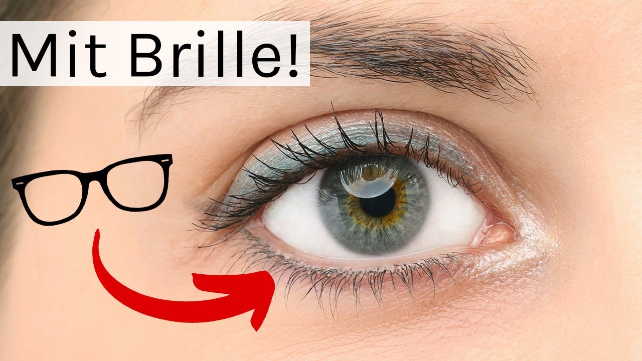 Blau-Grüne Augen betonen - Mit Brille! 😎