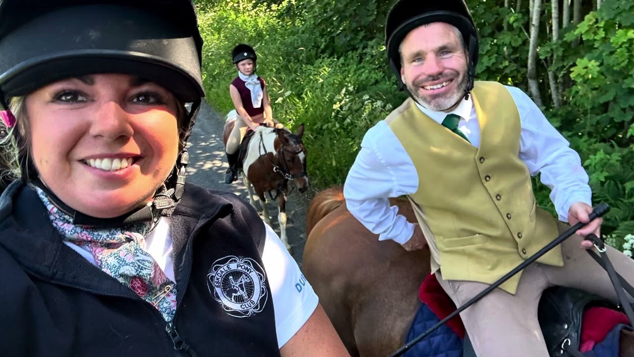 The Robertsons Benty rideout day, Langholm common riding 2025 