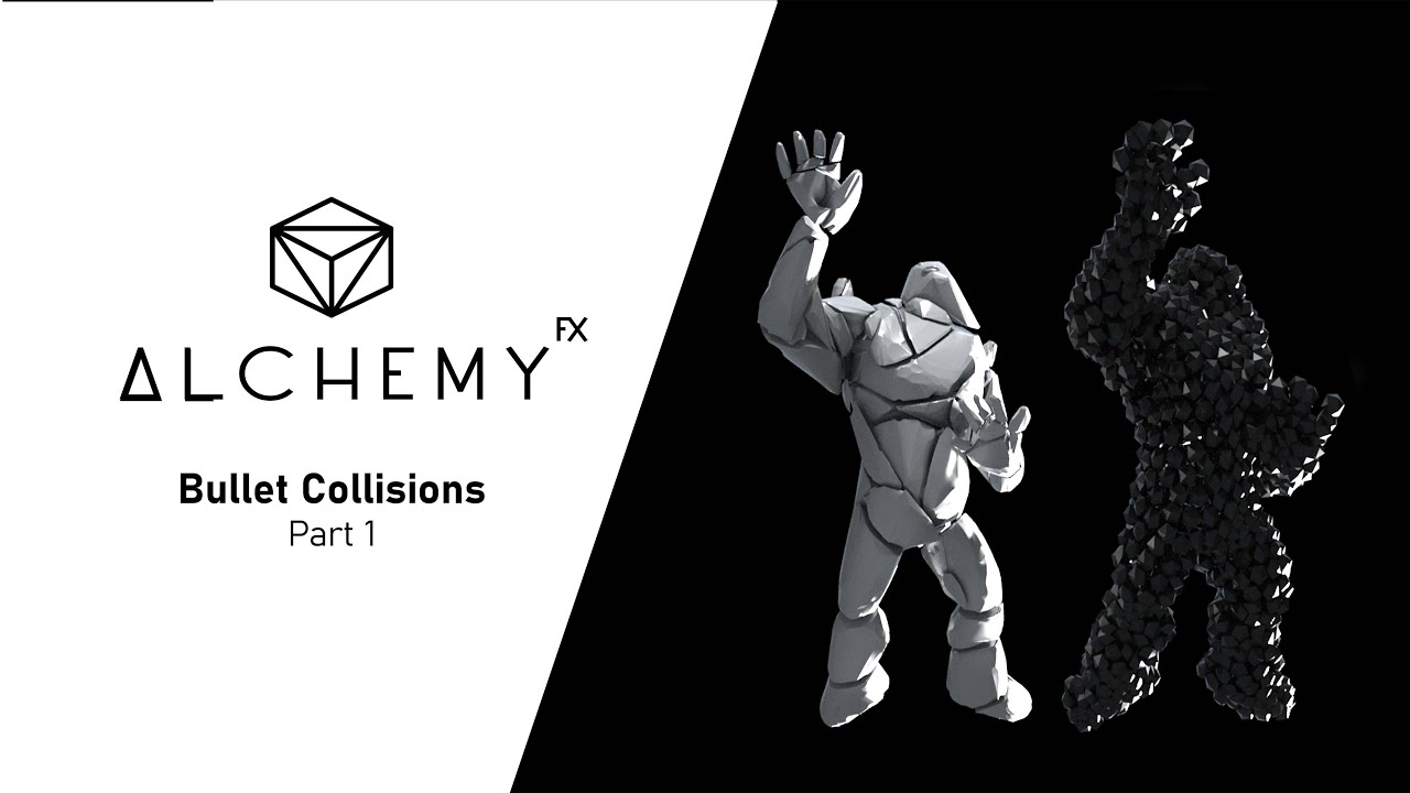 Bullet Collisions in Houdini: Deforming vs Animated Part 1