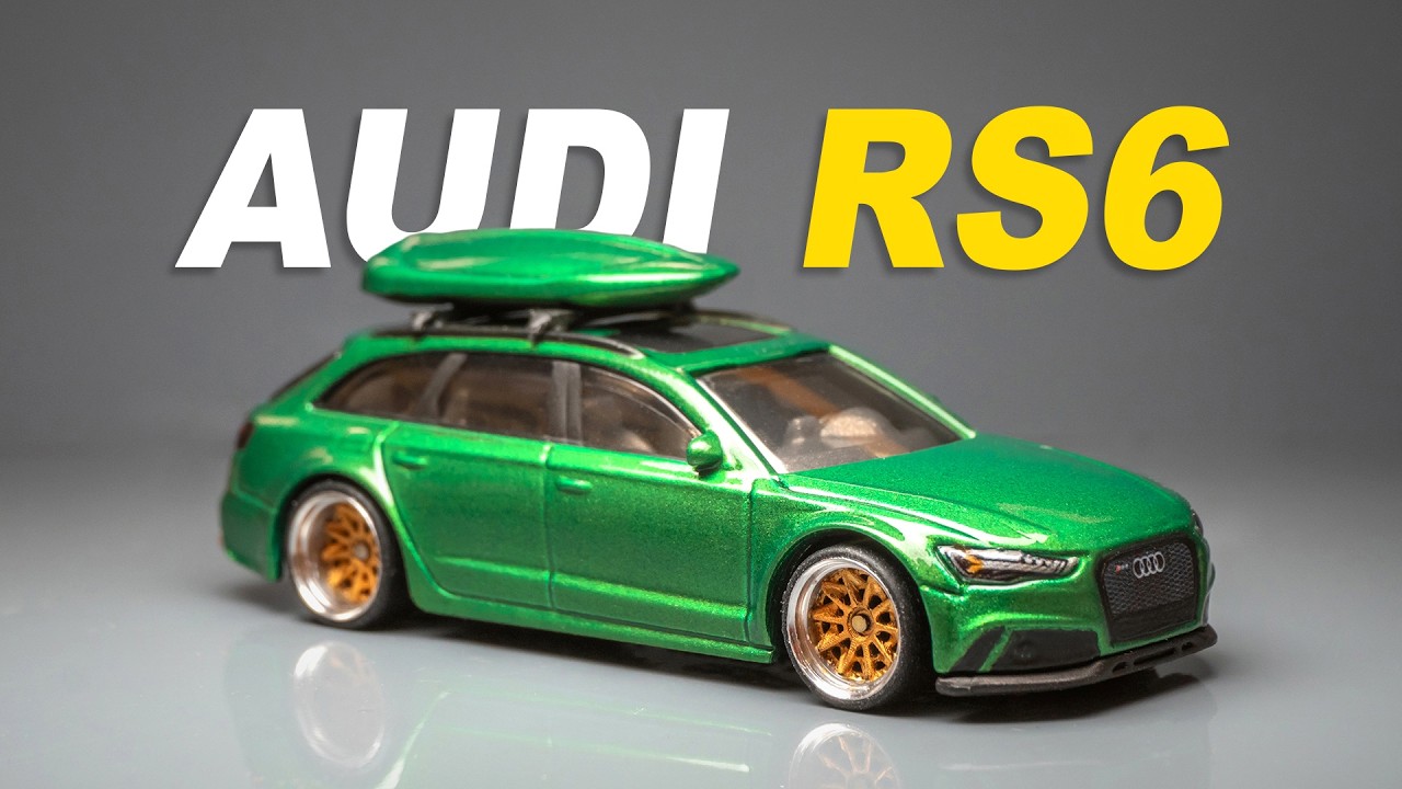 Repaint Hot Wheels AUDI RS6