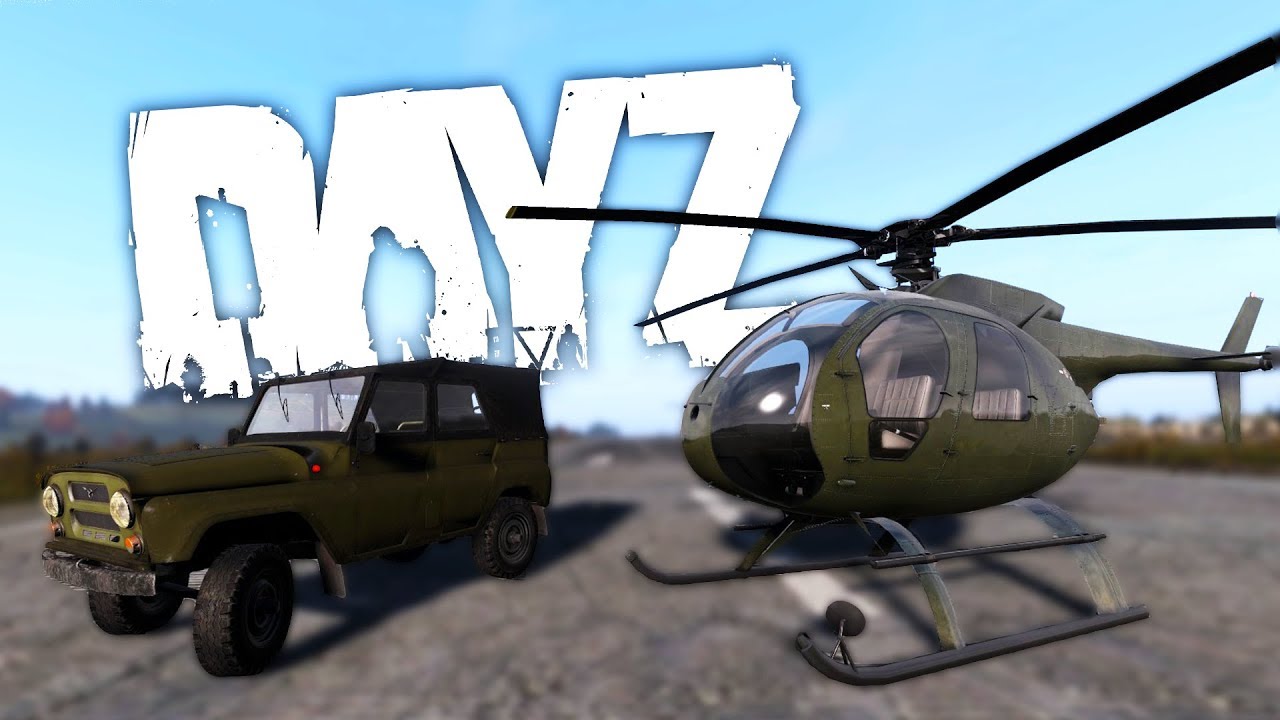Testing Helicopters, Boats and more... - DayZ Expansion Test
