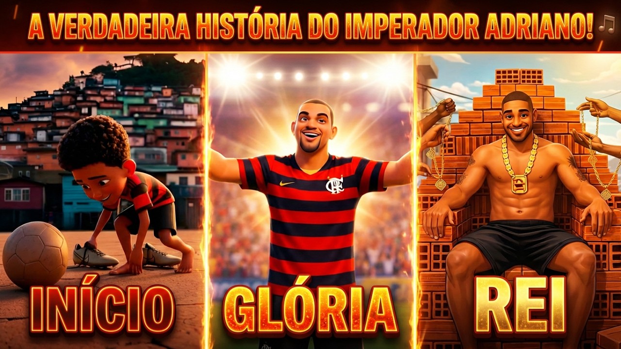 ADRIANO IMPERADOR – A HISTÓRIA DO ÍDOLO DO FLAMENGO EM SAMBA