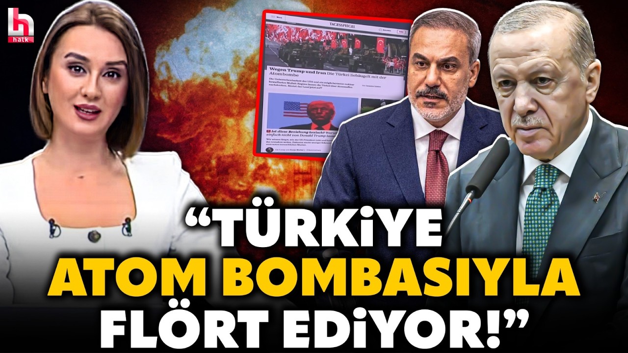 Hakan Fidan nükleer silaha açık kapı bıraktı! Alman basını bombayı patlattı!