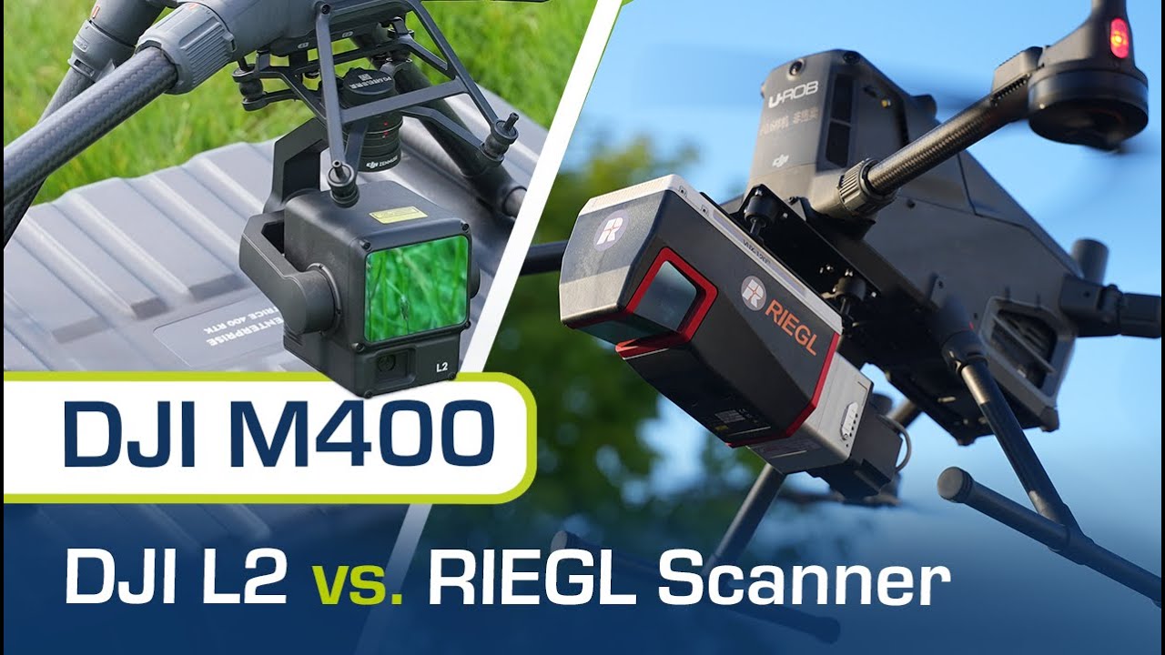Laserscanner für Drohnen | DJI L2 vs. RIEGL VUX-120