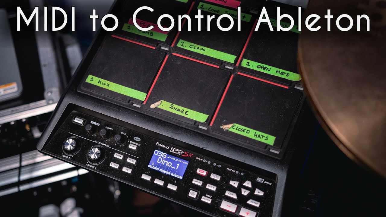 How to MIDI Control Ableton with a Drum Pad