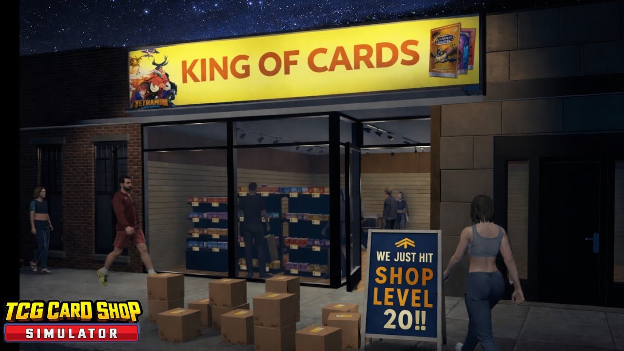 TCG Card Shop Simulator - Day 23: Shop Level 20