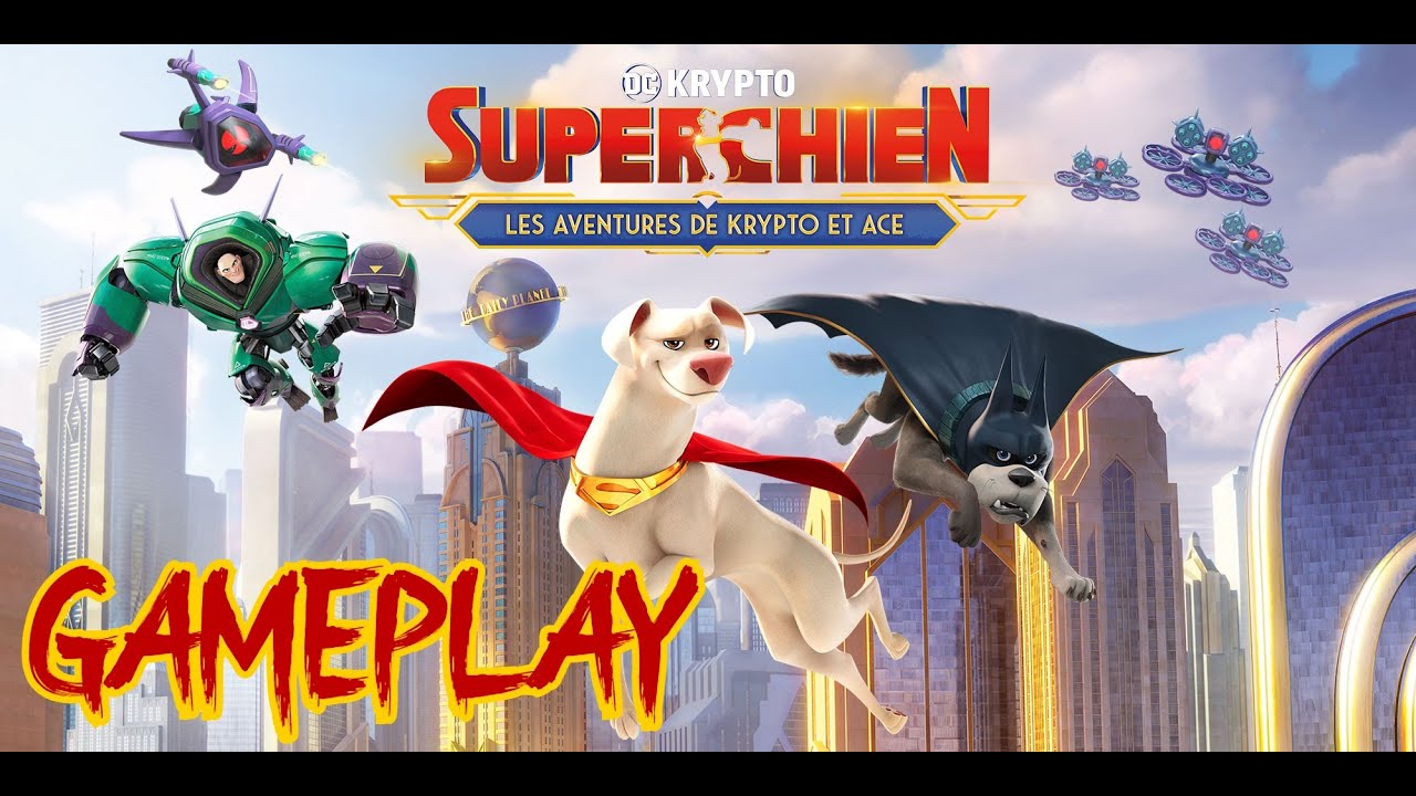 DC KRYPTO SUPER CHIEN AVEC MON FILS GAMEPLAY FR (XBOX SERIES X)