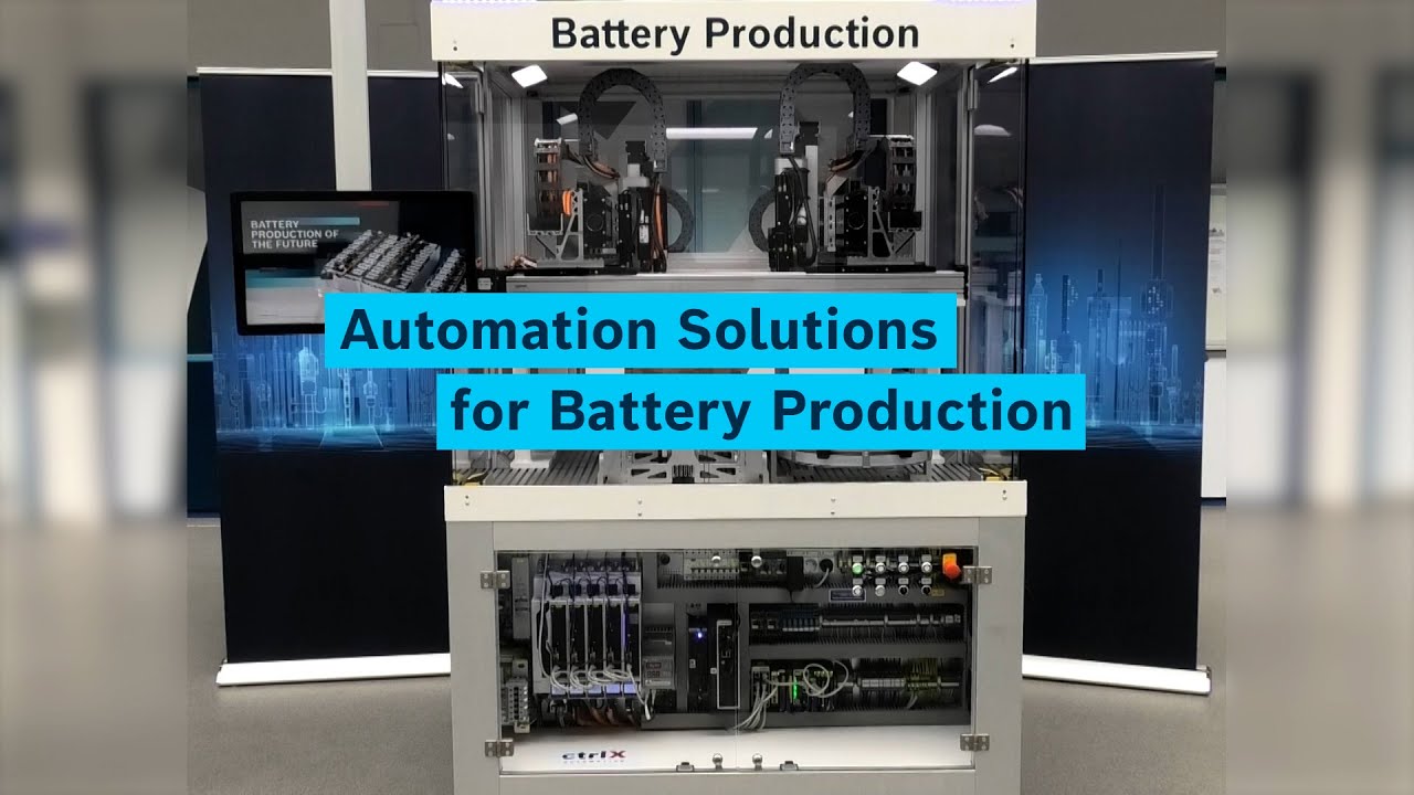 [EN] Bosch Rexroth: Automation Solutions for Battery Production
