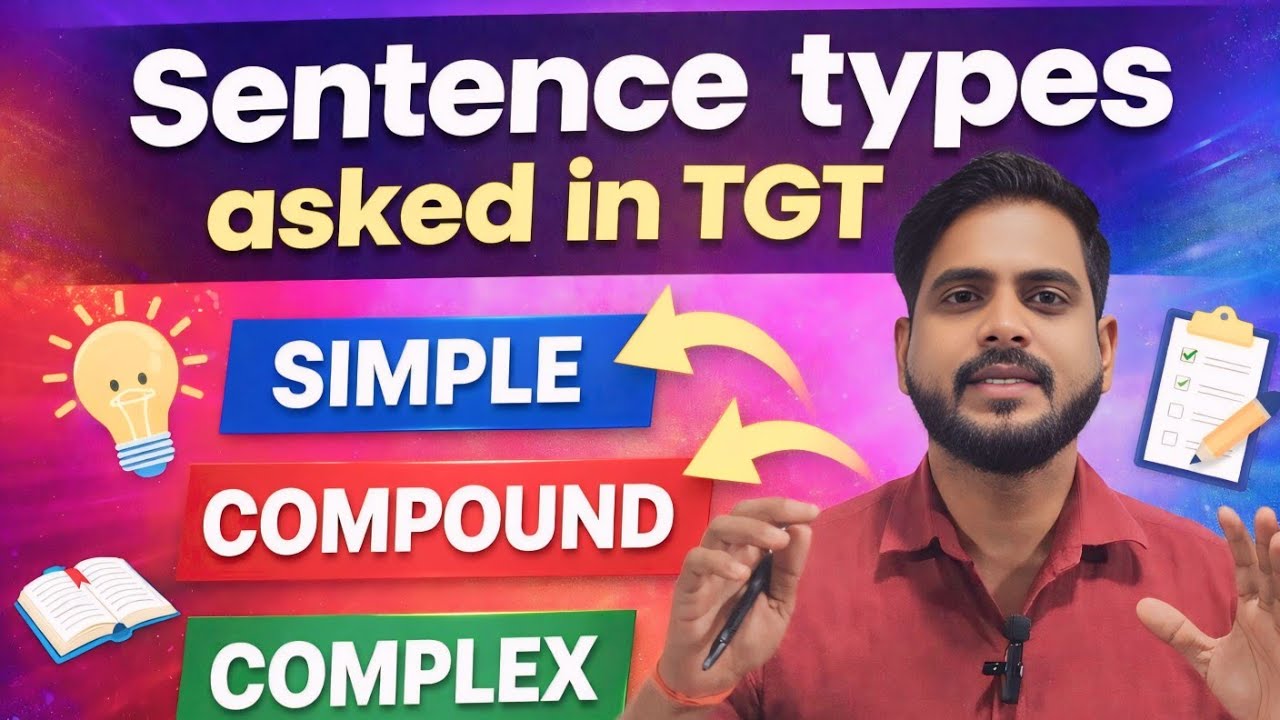 Solve Sentence Structure in 2 Seconds | Simple, Compound & Complex | English Grammar Tricks #tgt2026