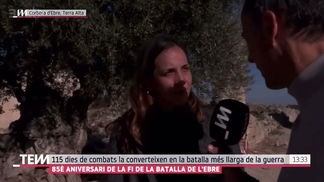 Commemoraci&oacute; Batalla de l'Ebre al Poble Vell de Corbera d'Ebre (Tot es Mou)