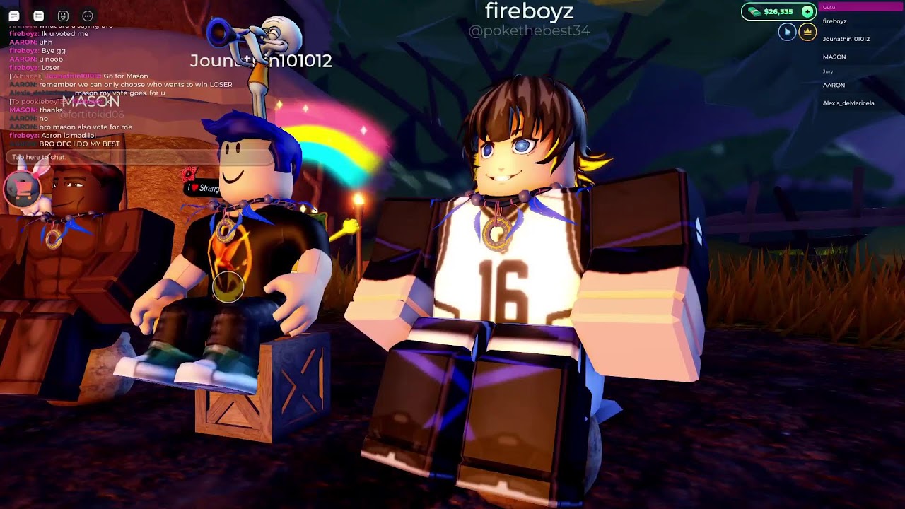 Starting drama in Roblox