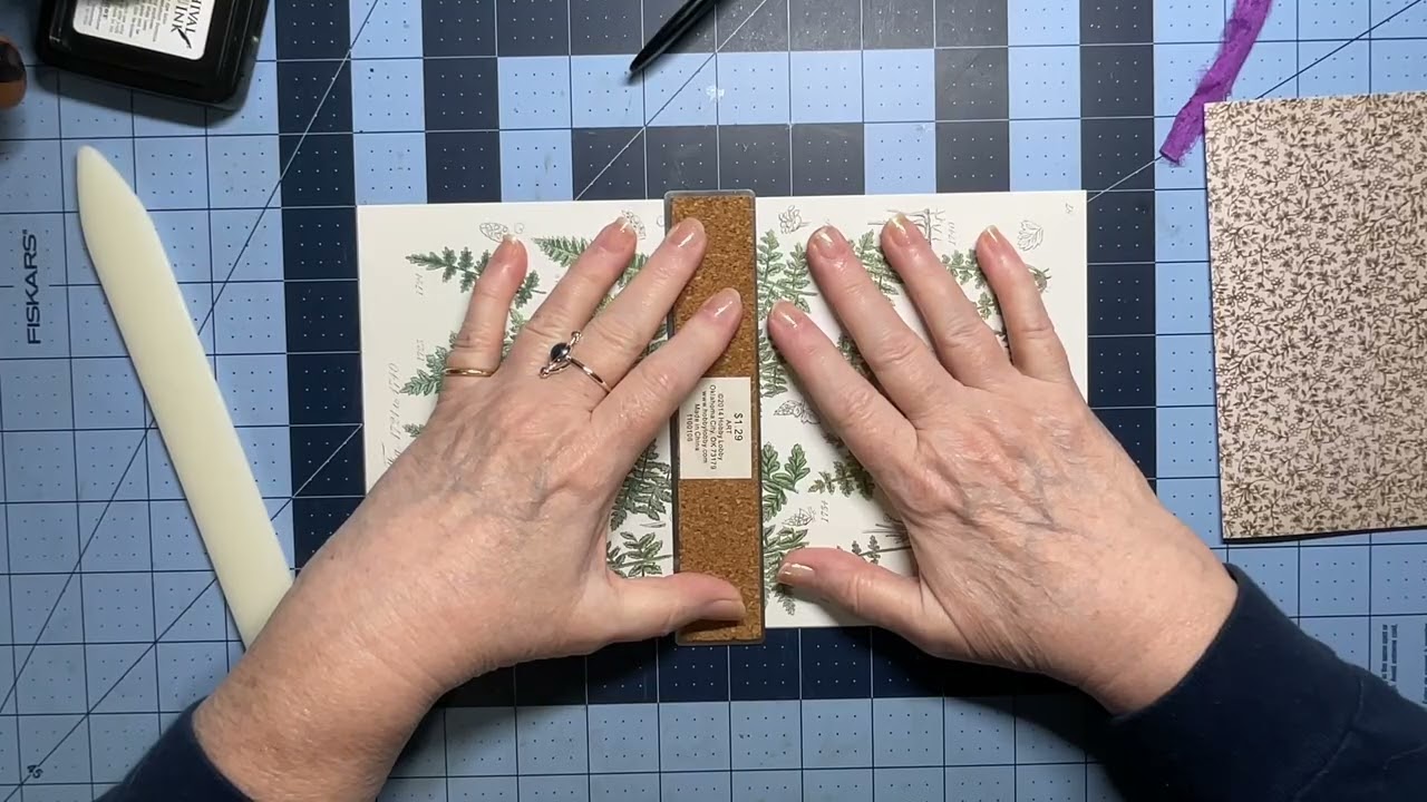 Waterfall Journal With Some Hoarded Paper | Tim Holtz